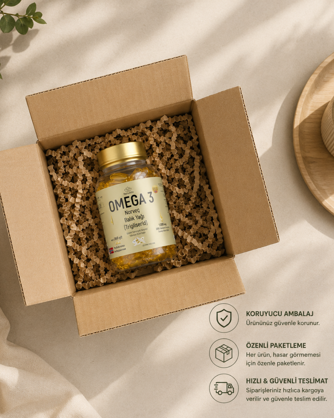Norveç Balık Yağı Premium Omega-3 200 Kapsül